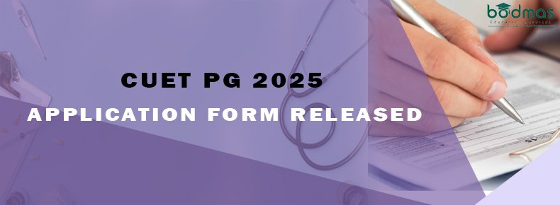 NTA Has released the CUET PG 2025 application form 2 February is last ...