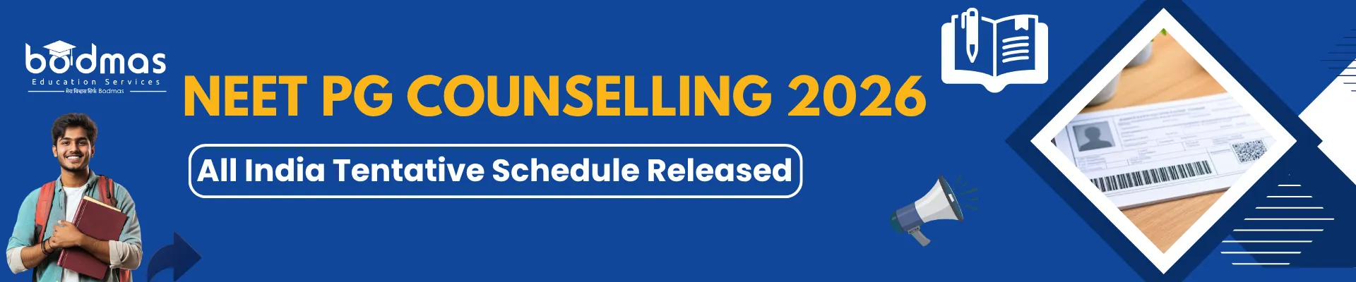 NEET PG Counselling 2026: All India Tentative Schedule Released