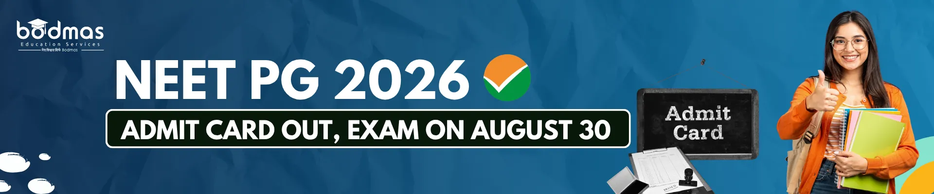 NEET PG 2026 Admit Card Out