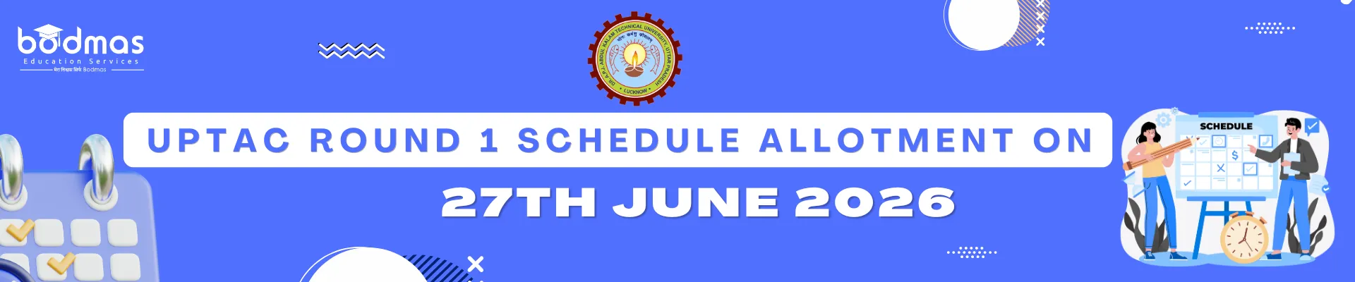 UPTAC 2026 Round 1 Seat Allotment Result Announced