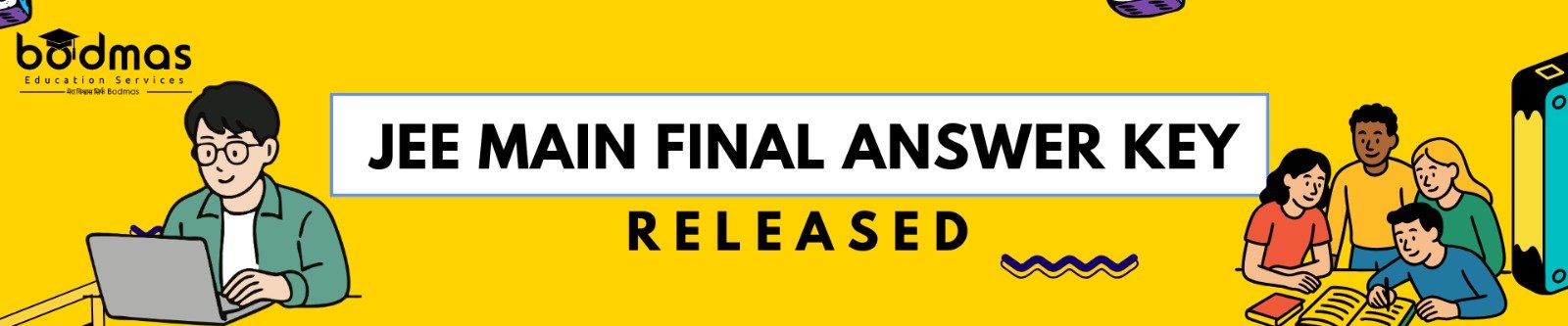JEE Main Final Answer Key Released