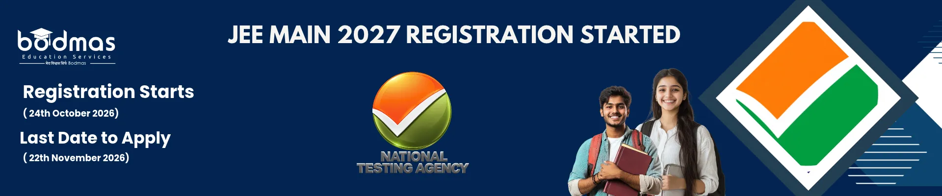 JEE Main 2027 Registration Started