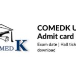 COMEDK UGET TAT 2023: Check hall ticket, important dates