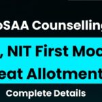 JOSAA Counseling 2023: Thousands of Seats in IIT and NIT