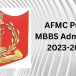AFMC Pune: MBBS Admission 2023-2024