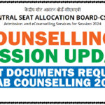 CSAB Counselling 2024 Admission Updates