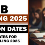 CSAB Counselling 2025 Registration Dates