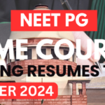 NEET PG 2024 Supreme Court Hearing Resumes Today