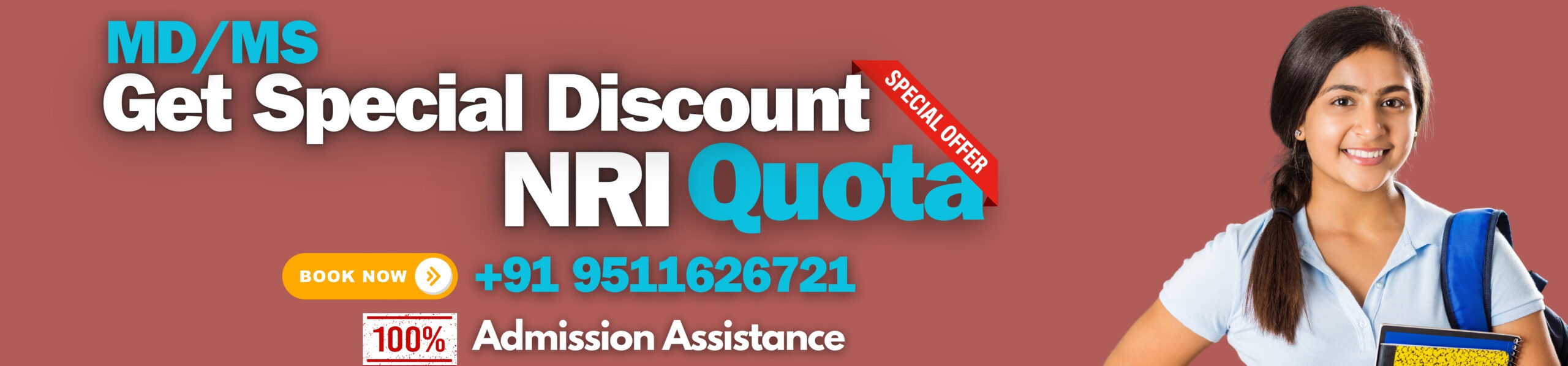 Get Special Discount for NRI Quota